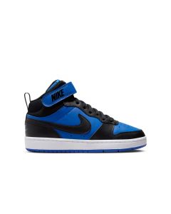 Nike Court Borough Mid 2 Game Royal/Black-White da Ragazzo