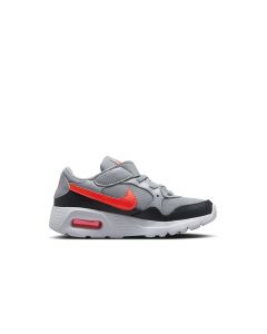 Nike Air Max SC Wolf Grey/Bright Crimson-Anthracite da Bambino