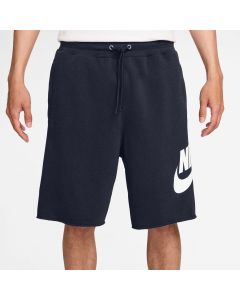 Nike Short Alumni in French Terry Blue/White da Uomo