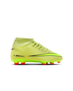 Nike Jr. Mercurial Superfly 10 Club FG/MG Lime Light/Volt-Hyper Crimson