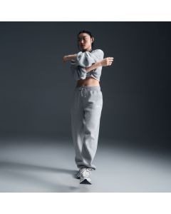 Nike Pantaloni Sportswear Phoenix Fleece Dk Grey Heather/Sail da Donna