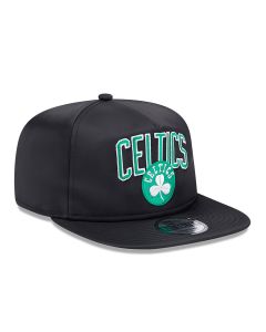 New era Cappellino Golfer Boston Celtics NBA Patch Retro Nero