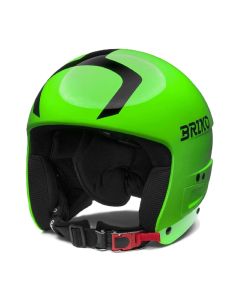 Briko Casco Vulcano Fis 6.8 Junior Shiny Neon Green/Black