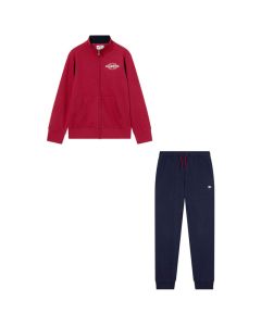 Champion Tuta Full Zip Junior Rossa