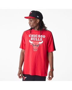 New era T-shirt Chicago Bulls NBA Block Rossa