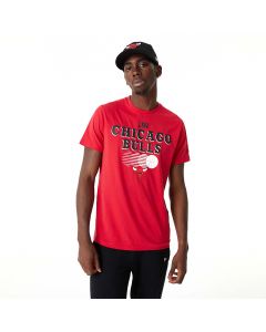 New Era T-Shirt Chicago Bulls NBA Team Graphic Rossa