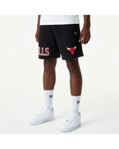 New Era Pantaloncini Chicago Bulls NBA Team Logo Neri