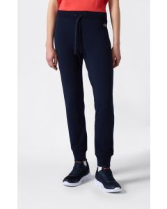 Champion Jogger elasticizzati con fondo a costine interno felpato Blu Navy da Donna