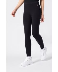 Champion Leggings in cotone elasticizzato Icons Nero da Donna