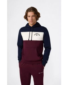 Champion Felpa Icons con cappuccio e interno felpato Blu Navy da Uomo