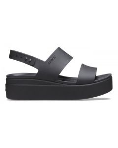 Crocs Brooklyn Low Wedge Black for Women