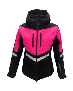 Dubin Giacca Sci Courmayeur Fuxia/Black/White da Donna