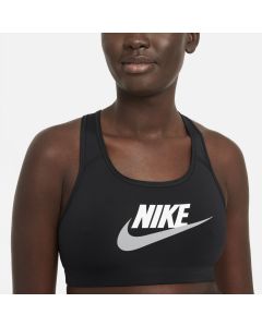 Nike Dri-Fit Swoosh Futura gx Bra Black
