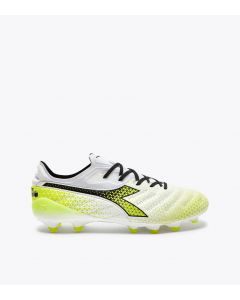 Diadora Brasil Elite Tech GR ITA LPX Bianco/Nero/Giallo Fluo da Uomo