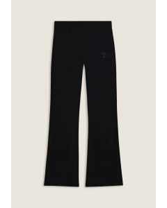 Freddy Pantalone flare in felpa elasticizzata Nero da Donna