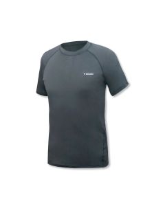 Brugi T-Shirt sportiva Slim Fit Grigia da Uomo