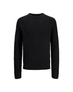 Jack & Jones Maglia girocollo Jjglobal Plus Size Black da Uomo