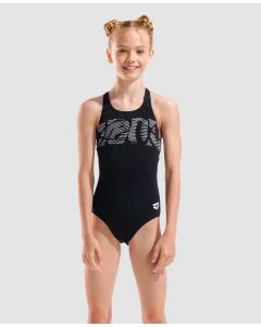 Arena Costume Geometric Black/White da Bambina