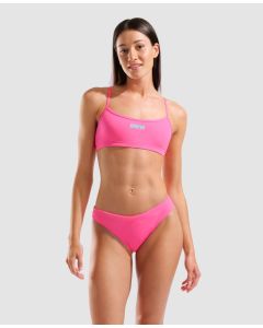 Arena Bikini Bandeau Pink da Donna