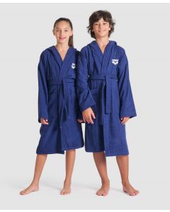 Arena Accappatoio Unisex Zeppelin Junior Light Navy/White in Cotone 