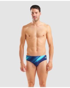 Arena Slip da nuoto Light Navy/Multi da Uomo