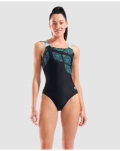 Arena Costume Kikko Black/Water da Donna