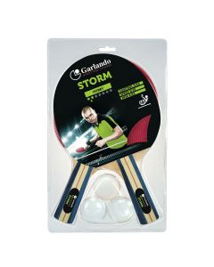 Garlando Set Storm 2 Racch+3 Palline Ittf