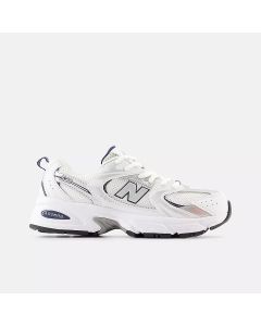 New Balance 530 Lifestyle Kid White/Natural Indigo/Silver Metallic