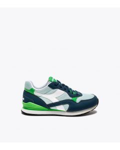 Diadora N92 GS Verde Bottiglia/Azzurro Spruzzo/Verde da Bambino