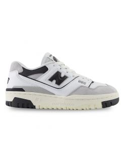 New Balance 550 White/Black da Bambini