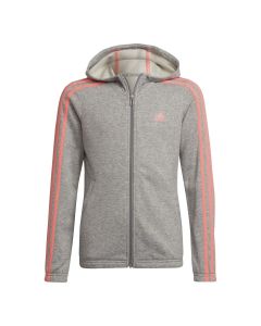 Adidas Mädchen Essentials 3S Full-Zip Hoodie