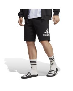 Adidas Short Essential Big Logo French Terry Black da Uomo 