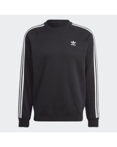 Adidas Felpa Adicolor Classics 3-Stripes Black da Uomo