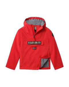 Napapijri Giacca Rainforest Rossa da Bambini OUTLET