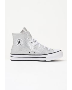 Converse Chuck Taylor All Star Eva Lift disco Glitter Argento da Donna