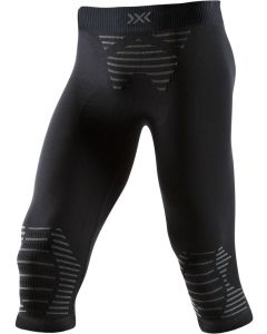 X-Bionic Pantaloni 3/4 Invent 4.0 Black/Charcoal da Uomo