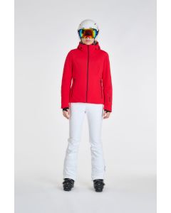 Zero RH+ Jacke Ski Logo Advanced Rot Damen