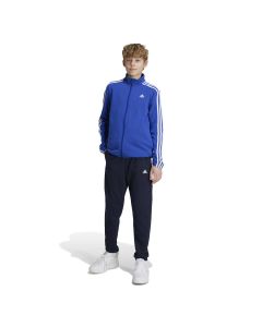 Adidas Adidas Boys Essentials French Terry Tracksuit Selubl/White da Bambino