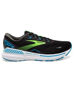 Brooks Adrenaline GTS 23 Black/Hawaiian Ocean/Green da Uomo