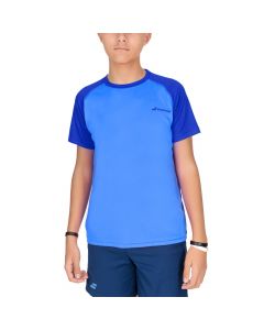 Babolat Play Crew Neck Junior T-Shirt Light Blue