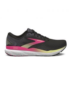 Brooks Ghost 16 Black/Pink/Yellow da Donna