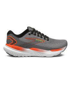 Brooks Glycerin 21 Grey/Mandarin Red/Green da Uomo