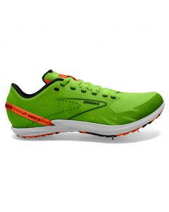 Brooks Draft XC Gecko/Red Orange/White for Men
