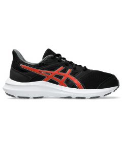 Asics Jolt 4 Gs Black/Fiery Red da Ragazzi