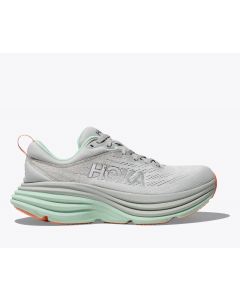 Hoka Bondi 8 Stardust/Aqua Breeze da Donna