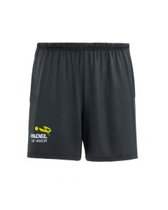 Padel Mi Amor Pantaloncino Bielastico Nero da Uomo