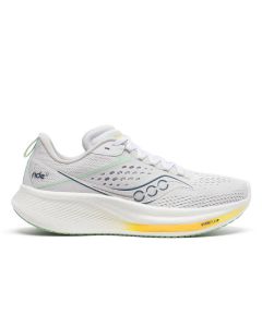 Saucony Ride 17 White/Peel da Donna