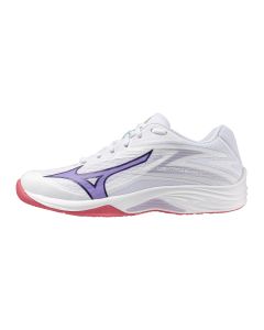 Mizuno Lightning Star Z7 Jr White/Violet Indigo/Camellia Rose da Bambina