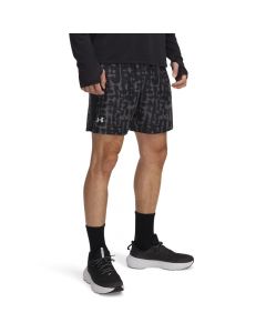 Under Armour Short Launch 7" Print Castlerock/Anthrazit für Herren