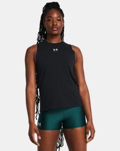 Under Armor Rival Muscle Black/White Women's Tank Top